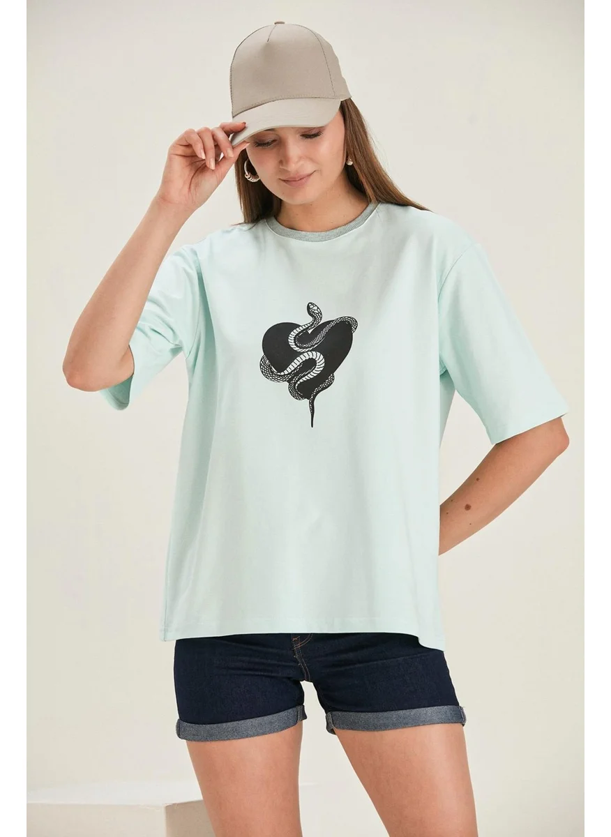 الكسندر جاردي Patterned T-Shirt (B22-38502)