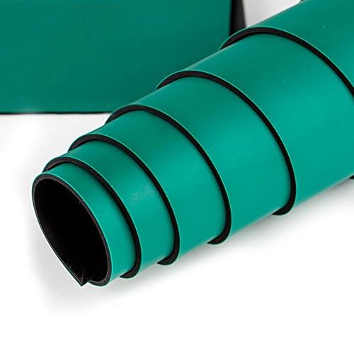 SCHOFIC Green Desktop AntiStatic ESD Table Mat Grounding Rubber Mat with a Wrist Strap and a Grounding Cord for Phone PC Tablet Repair Green 25 FEET LENGTH 15 FEET BREADTH - Image 2