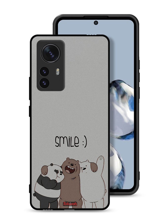 Tolwak Xiaomi 12 Pro Protective Case Cover Friends Smile - Image 1
