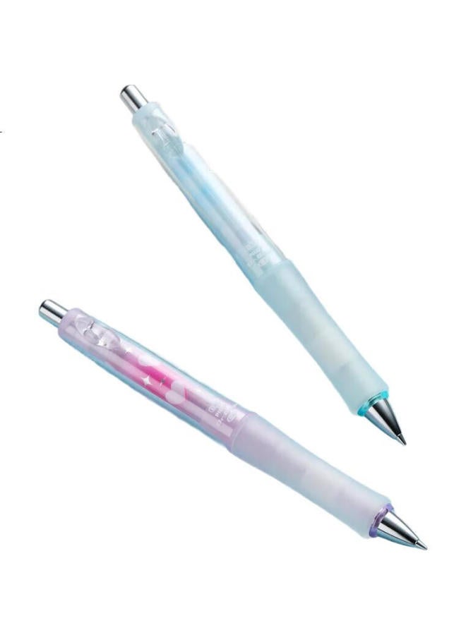 Pilot Dr.Grip Nicola N24 Grip Series Automatic Pencil For Spring Outings And Sketching, Student Stationery, Hdgcl-5N24 0.5Mm, Purple Heart-Shaped - Image 1