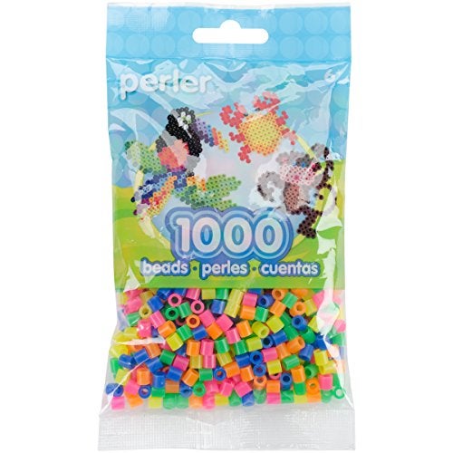 Perler Beads 80-15186 Neon Mix 1000 Beads, Small - Image 3