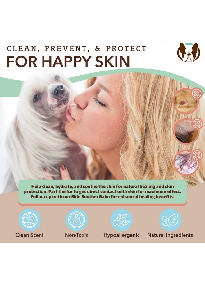  شركة Natural Dog - مناديل مهدئة للبشرة من شركة Natural Dog Company، 50 قطعة، مناديل مهدئة للحيوانات الأليفة للكلاب، تركيبة مضادة للحساسية، مرطب للكلاب للبشرة الجافة، مناديل للعناية بالكلاب، تخفيف حكة الحيوانات الأليفة للكلاب - Image 1