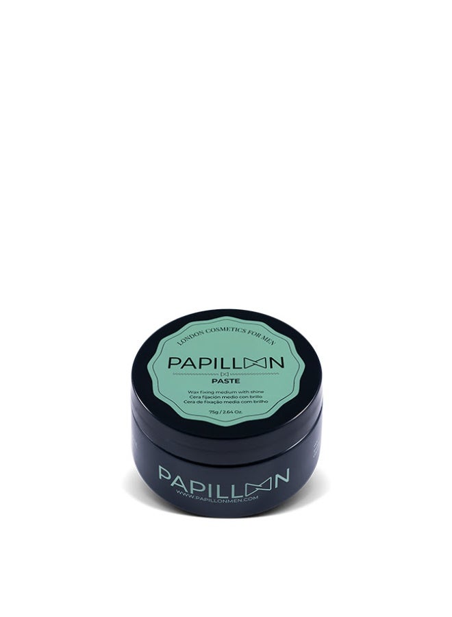 Papillon Paste Strong Fixing Medium Wax with Shine 75g - Image 1