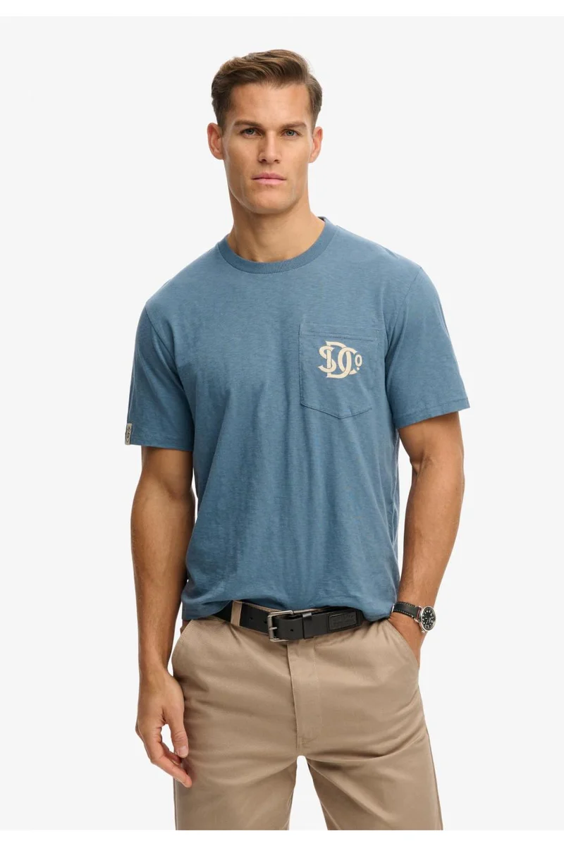 Superdry The Merchant Store - Graphic Pocket T-Shirt