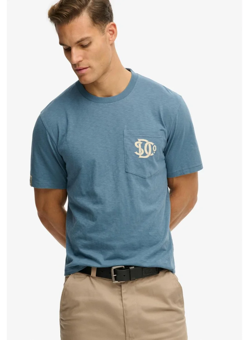 Superdry  The Merchant Store - Graphic Pocket T-Shirt for Men | Best Price UAE