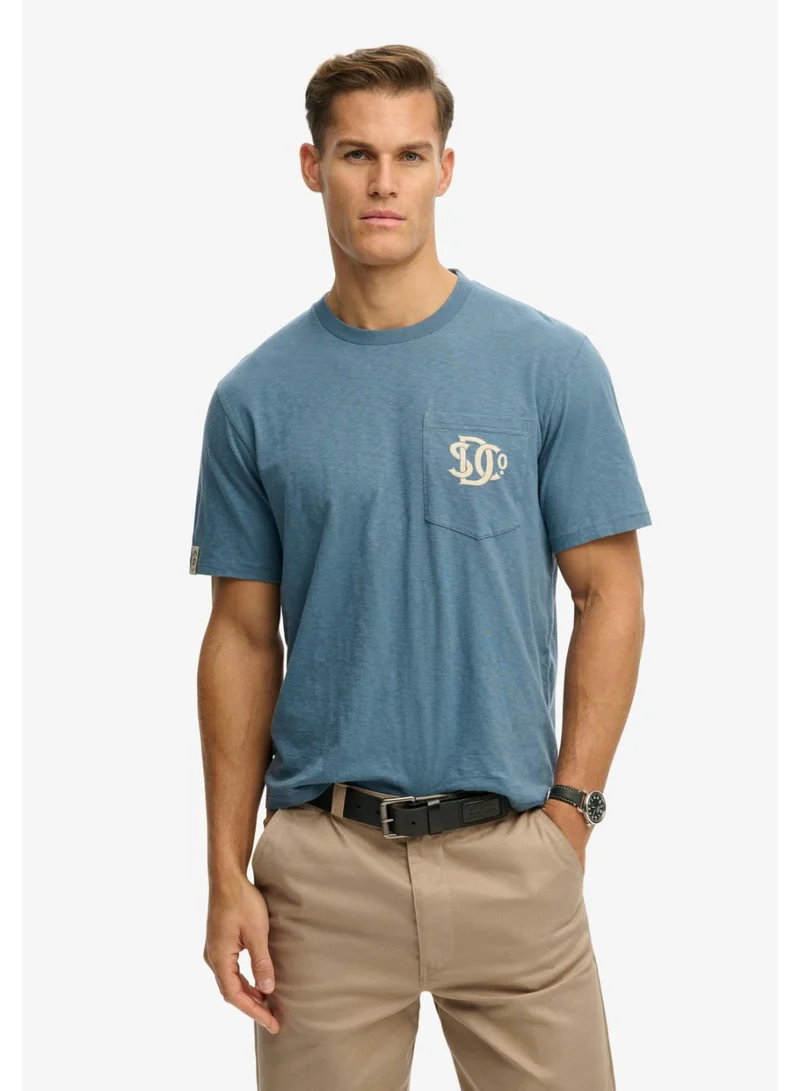سوبر دراي The Merchant Store - Graphic Pocket T-Shirt