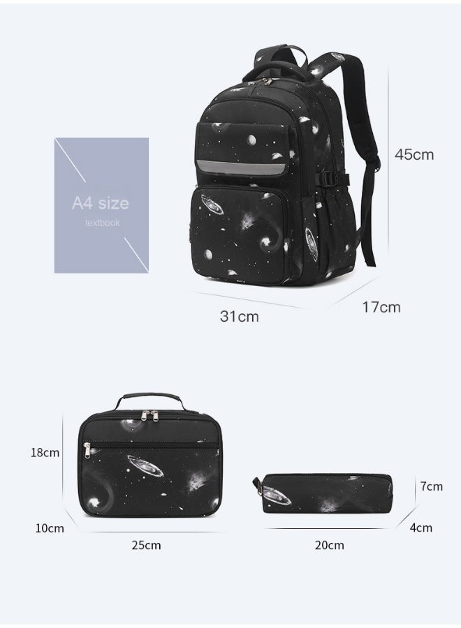 School Backpacks Book Bag with Compartments for Teen Kid Students Elementaryac School Kids' School Bag  - Image 2