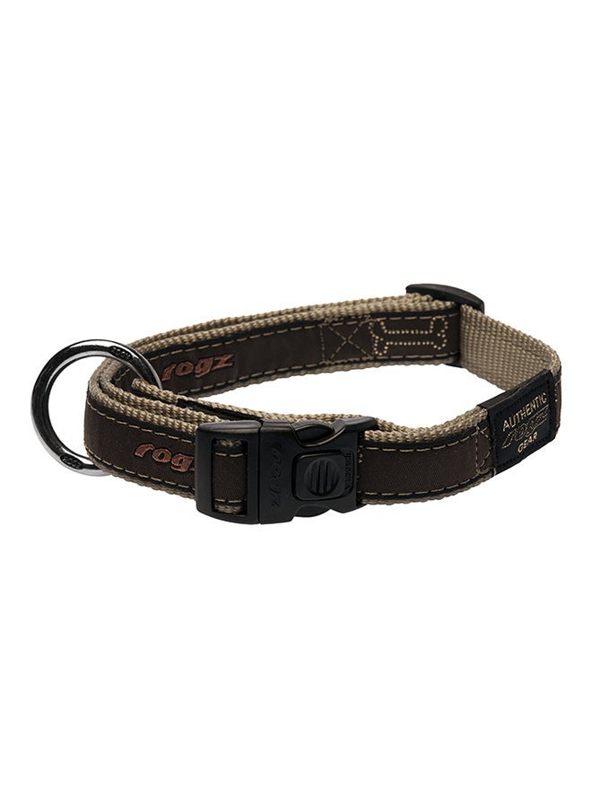 إسكدنيا Pet Bone Collar Brown - Image 1