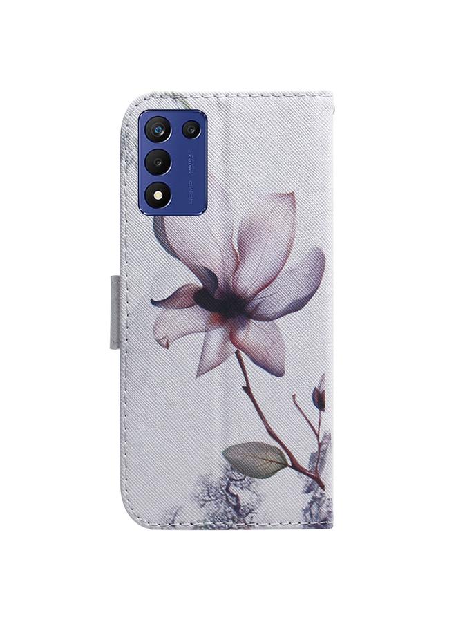 S-TOP Case For Realme Q3S / Q3T / 9 SE / 9 5G Speed Coloured Drawing Flip Leather Phone Case - Image 3