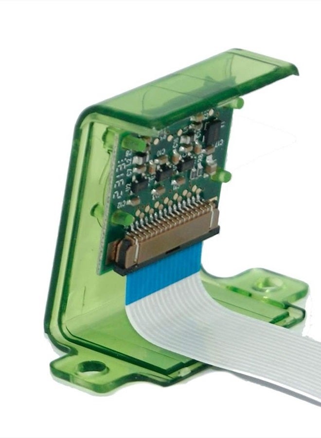 Sb Components Raspberry Pi Camera Case/Enclosure - Green Transparent Assemble in 30 secs - Image 4