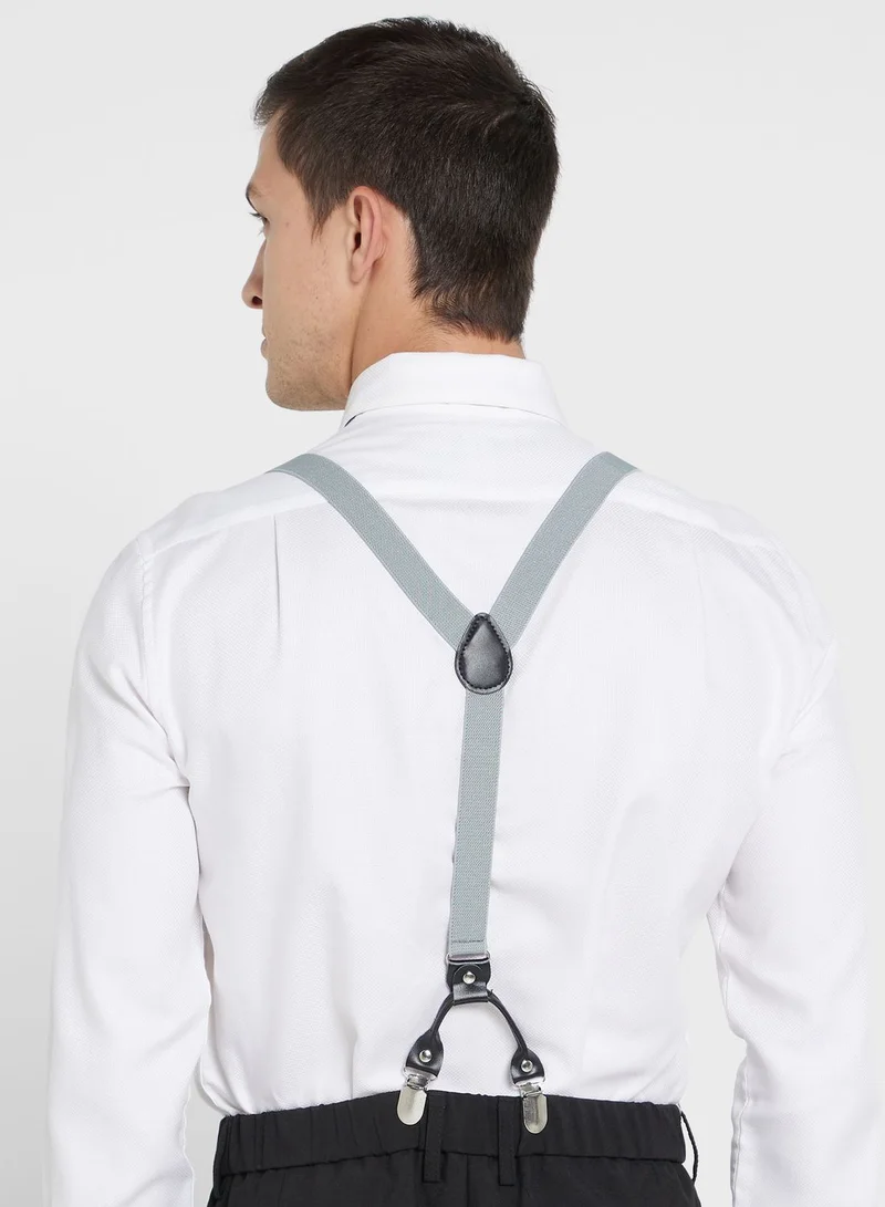 Robert Wood Bow Tie & Suspenders Set