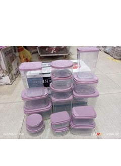 Healthy Plastic Refrigerator Container Set - 18 Pieces - Microwave Safe - pzsku/Z25F340E0A28A9E8029BFZ/45/_/1737856917/c320abda-766b-435f-962d-b6539cd808d0