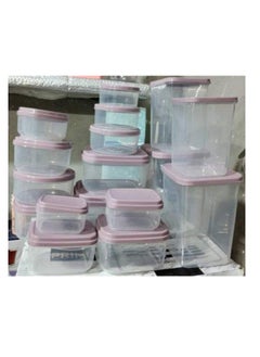 Healthy Plastic Refrigerator Container Set - 18 Pieces - Microwave Safe - pzsku/Z25F340E0A28A9E8029BFZ/45/_/1737856919/4313b15a-b594-4d1f-ae63-673f193eea26