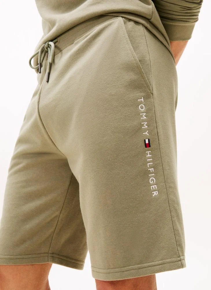 TOMMY HILFIGER  TH Original Logo Sweat Shorts for Men | Best Price UAE