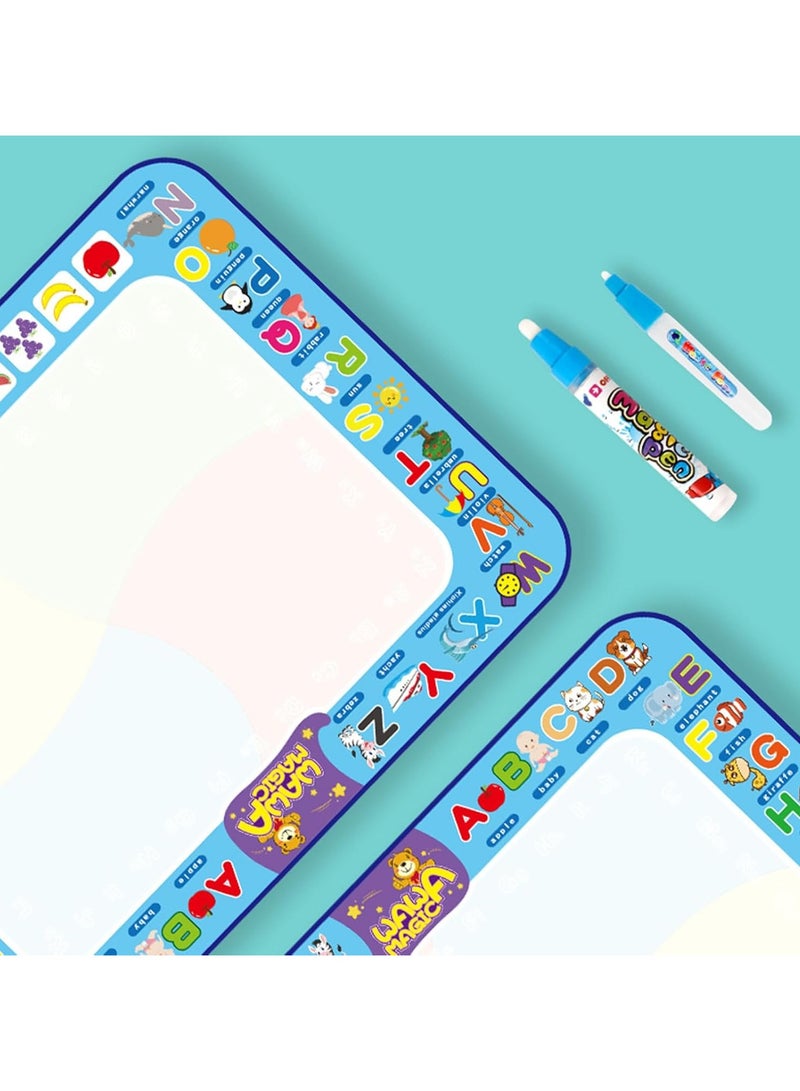 عام **سجادة رسم سحرية بالماء للأطفال - رسم وتصميم بالألوان المائية للتلوين.** - Image 2