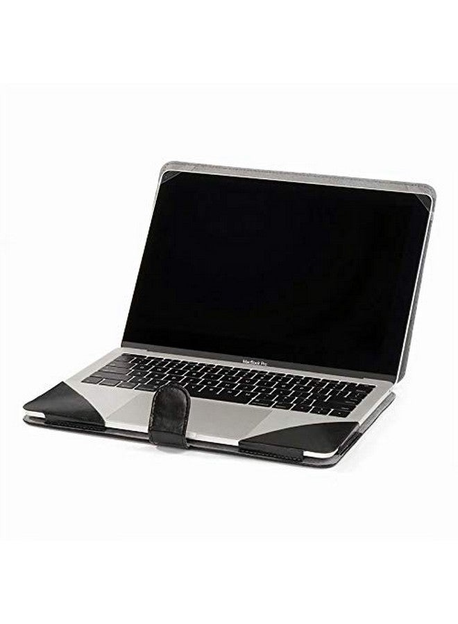 Vida Feliz Protective PU Laptop Cover for ASUS VivoBook 14-inch, X415JA-BV301W -Black - Image 2