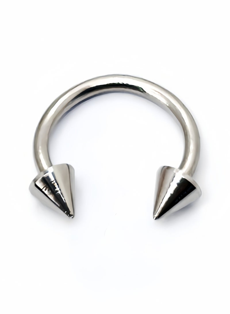 9 Piece Different Body Piercing Jewelry for All Piercings  Stainless Steel Ring Tongue Eyebrow Lip Belly Button Nose Body Piercing Earrings Jewelry Set - Image 5