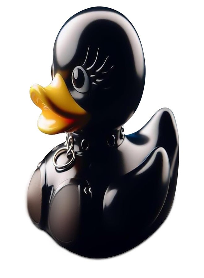 donciety Valentines Day Gifts forUnique Resin Duck, Gothic Duck Satanic Ducks, Gothic Cyberpunk Resin Punk Ducks, Goth Girl Ducks, Satanic Gifts Home Decor Anniversary for Women Men (Dancing Duck) - Image 1
