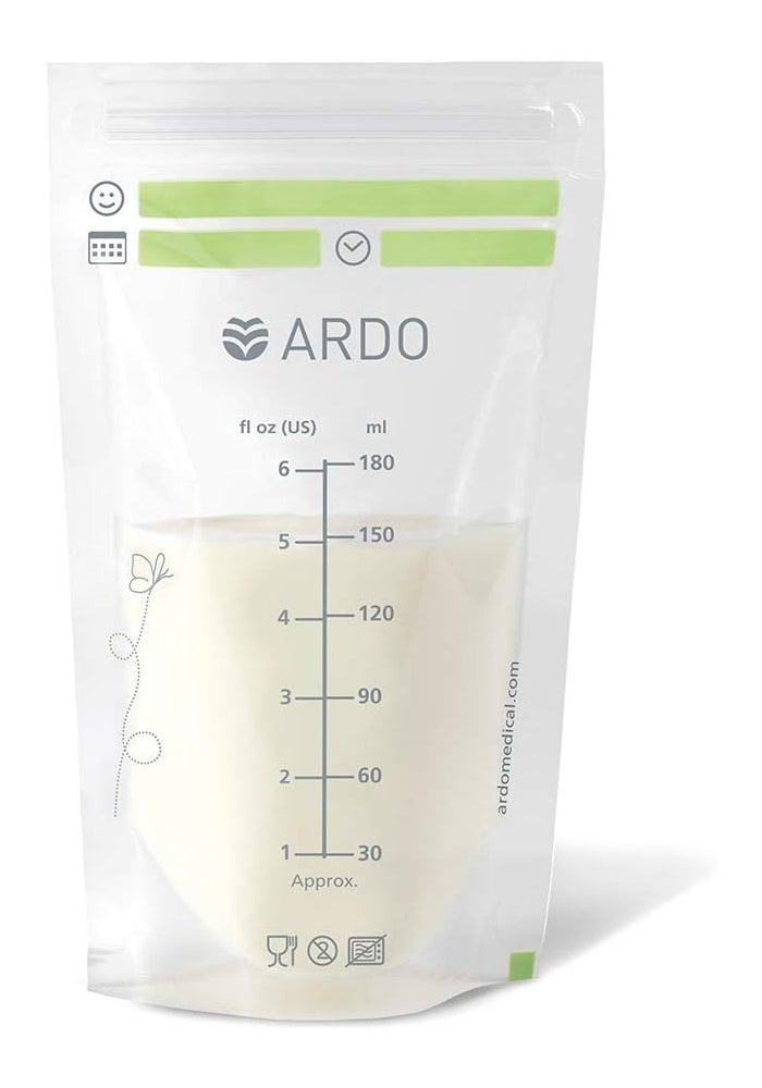 Ardo Easy Store Breast Milk Storage Bags - 50 Count - Image 2