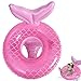Umbresen Baby Swimming Float Inflatable Swim Ring Cute Floaties with Seat Pool Floats Toys Fun Water Raft Lounge Party Supplies for Toddler Kids Age 848 Months Under 44lb Pink Mermaid - Image 3