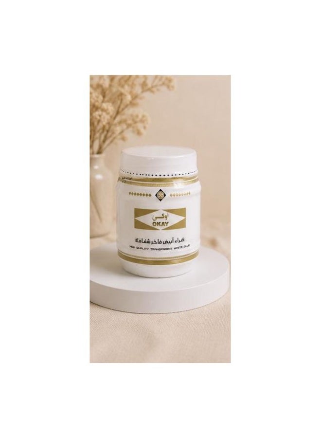OKAY High Quality Transparent White Glue Clear 200g - Image 3