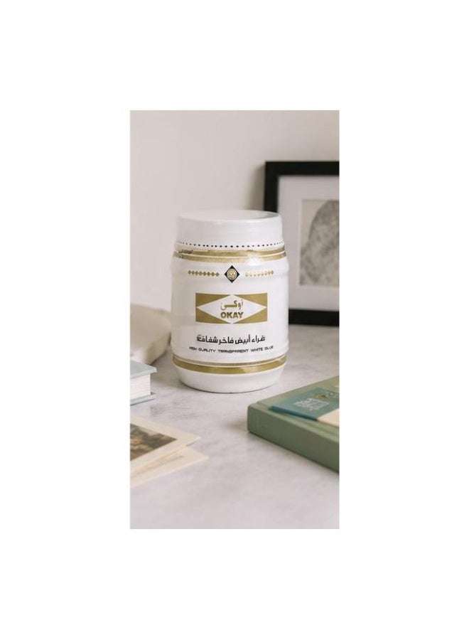 OKAY High Quality Transparent White Glue Clear 200g - Image 4