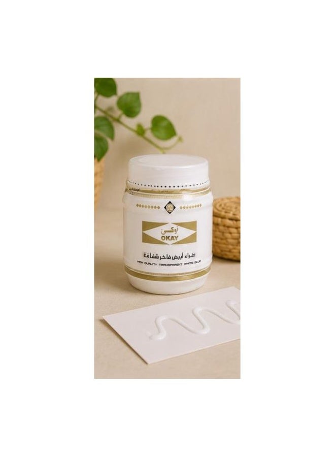 OKAY High Quality Transparent White Glue Clear 200g - Image 5