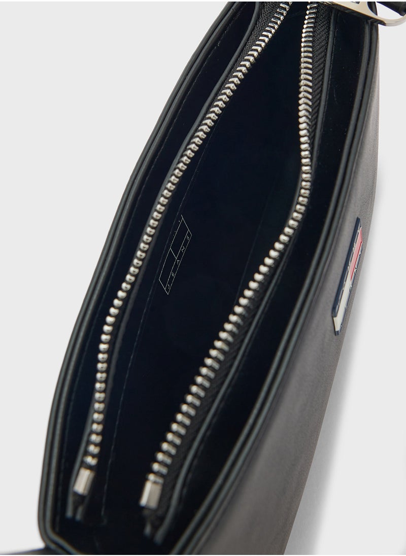 TOMMY JEANS Logo Detail Top Handle Satchel  - Image 5