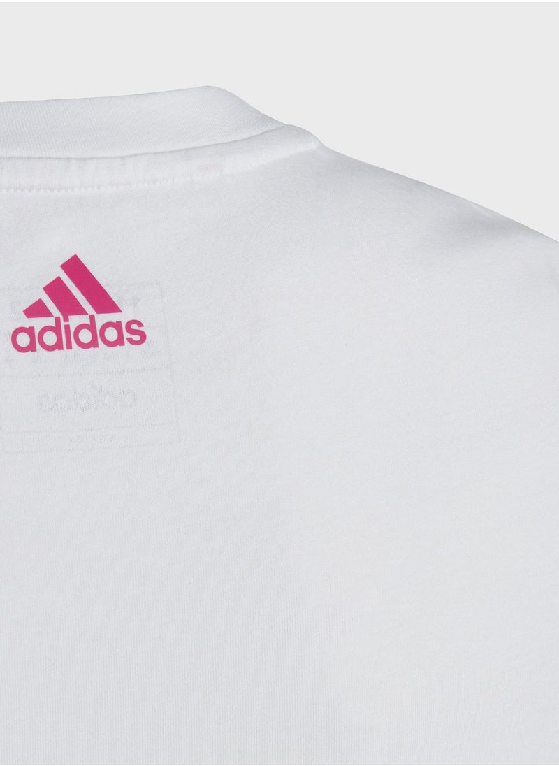 Adidas - Kids Linear Logo T-shirt - Image 1