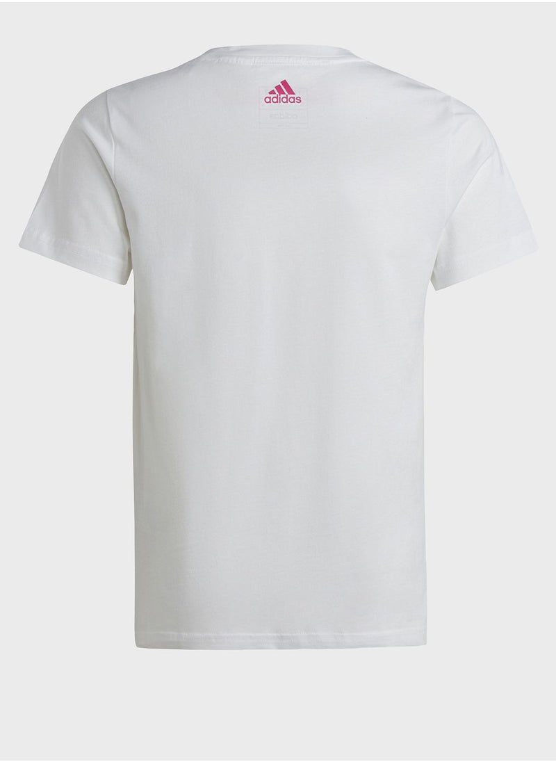 Adidas - Kids Linear Logo T-shirt - Image 1