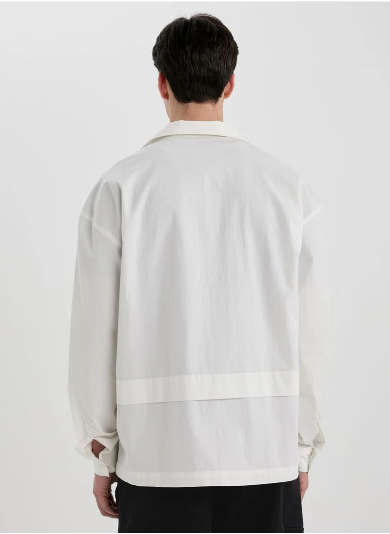 DeFacto Oversize Fit Long Sleeve Shirt