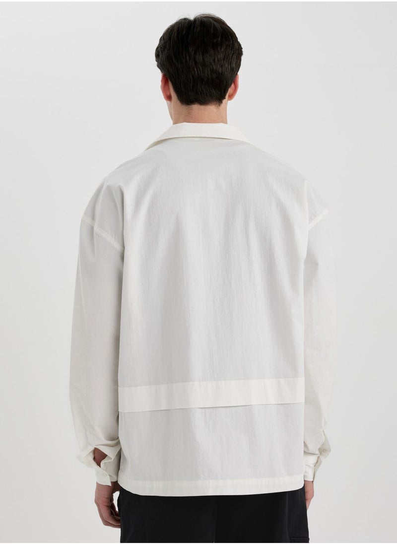 DeFacto - Oversize Fit Long Sleeve Shirt - Image 1