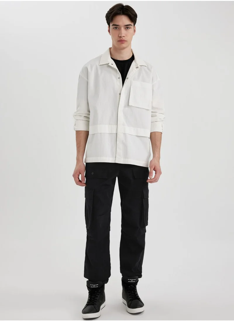 DeFacto Oversize Fit Long Sleeve Shirt