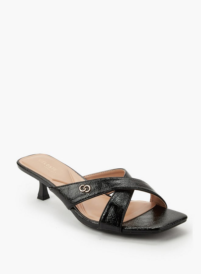 Celeste Women Kitten Heel Sandals - Image 1