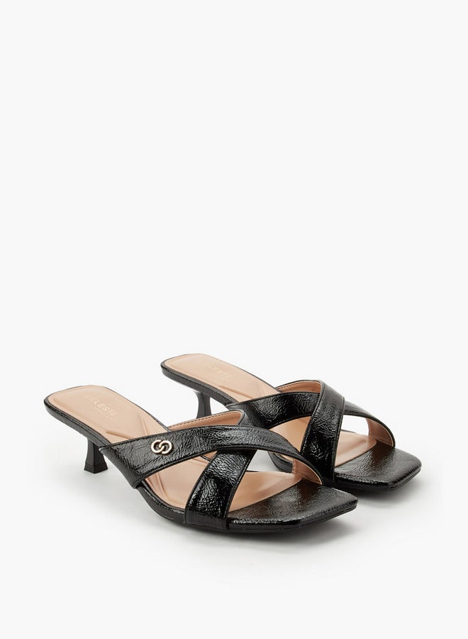 Celeste Women Kitten Heel Sandals - Image 3