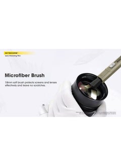 NITECORE قلم تنظيف عدسات الكاميرا CK020 مع فرشاة من الألياف الدقيقة  - Image 3
