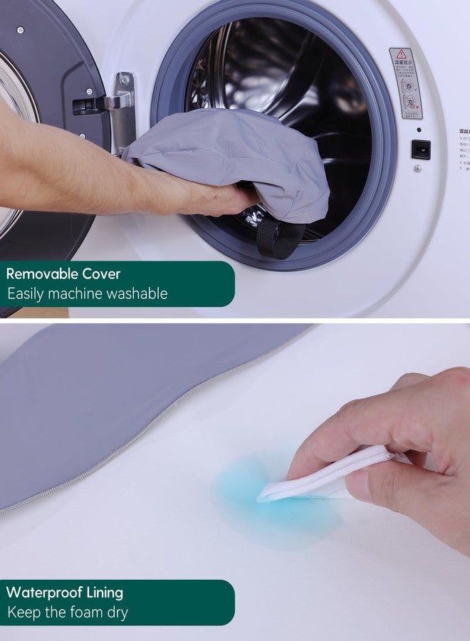 Babelio 2-in-1 Ergo-Designed Booster Seat for Kitchen Chair, Promote Proper Upright Posture, Toddler Booster Seat for Dining Table, Removable & Washable Cover, for 18 Months to 5 Years, Dark Grey - Image 5