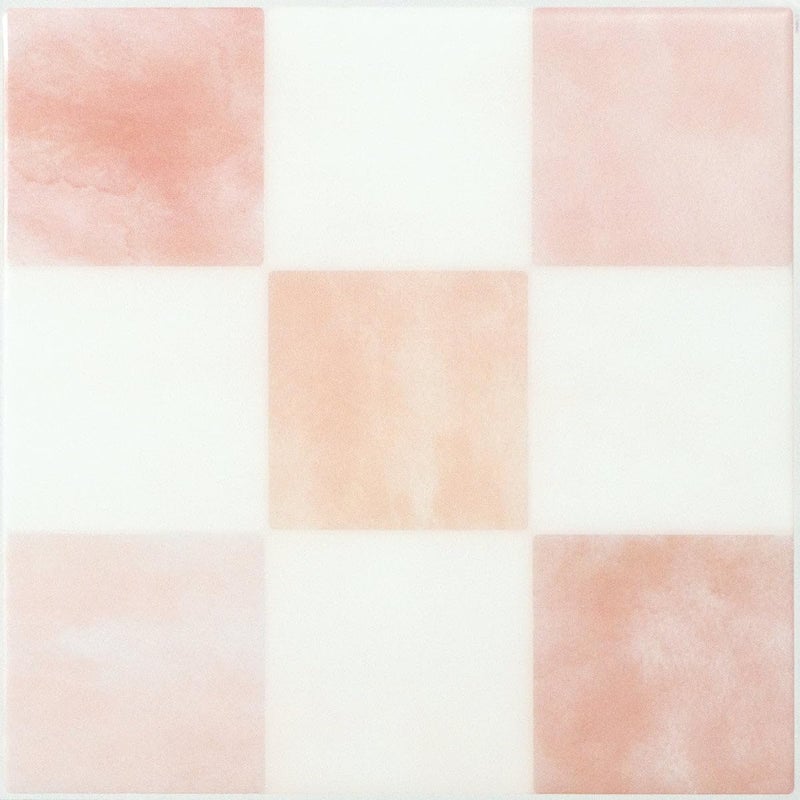 SMART TILES Peel and Stick Backsplash - 5 Sheets of 7,75'' x 7,75'' - 3D Adhesive Peel and Stick Tile Backsplash for Kitchen, Bathroom, Wall Tile, Checkered - Image 1