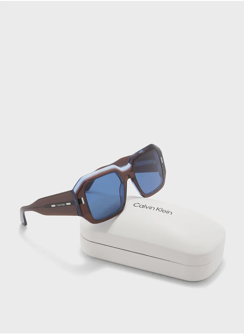CALVIN KLEIN Rectangle Sunglasses