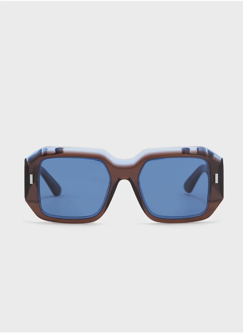 CALVIN KLEIN Rectangle Sunglasses