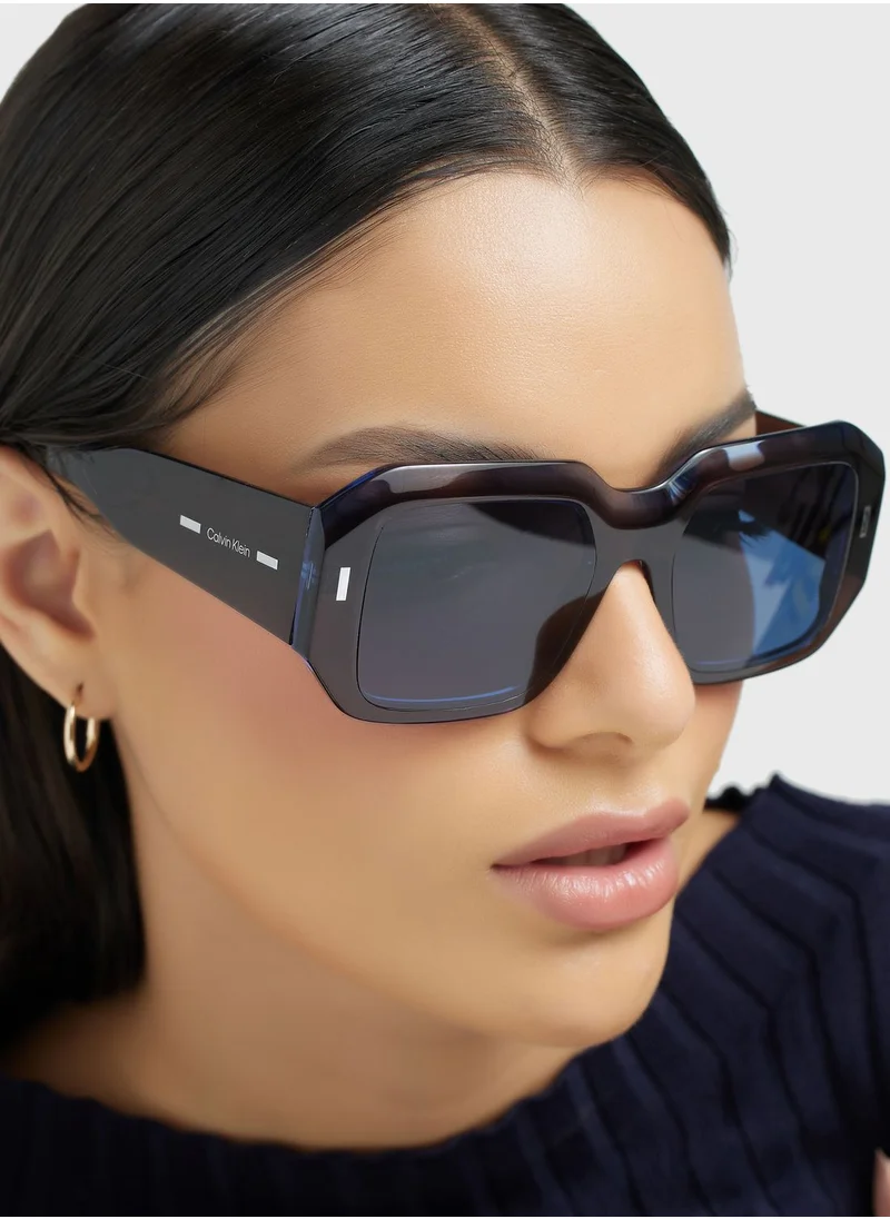 CALVIN KLEIN Rectangle Sunglasses