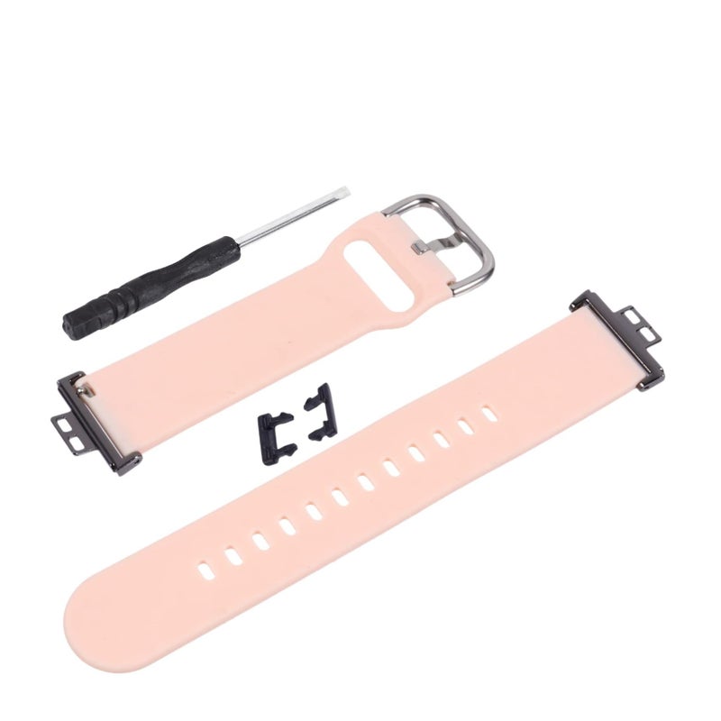 Pink Fitness Watchband Replacement Belt Comfortable Design Sports Travel Gift - Image 2