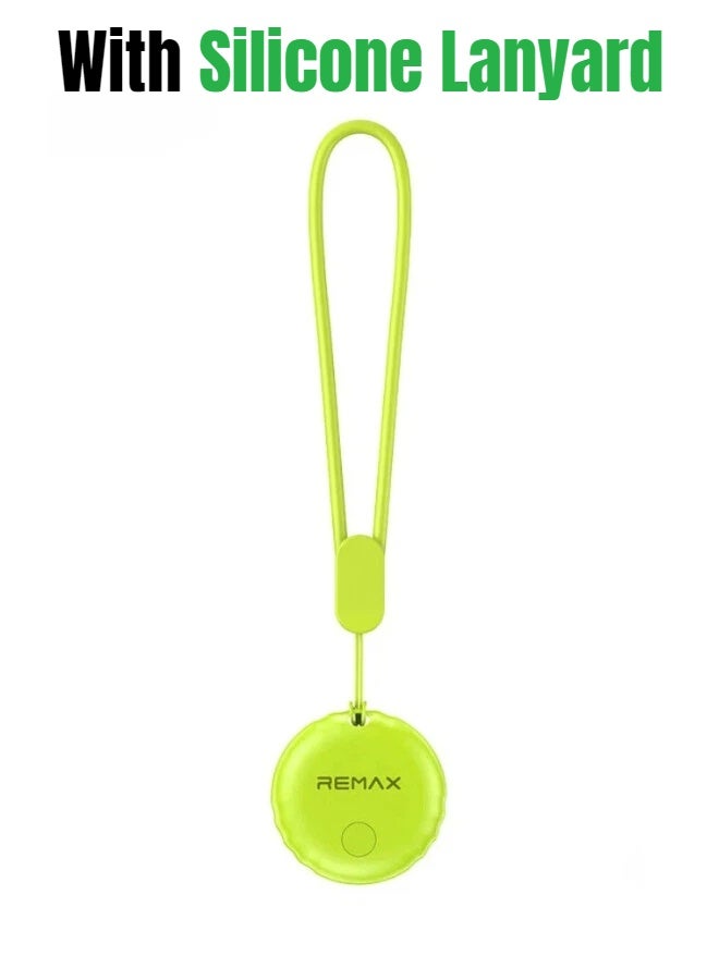 REMAX Smart Tag Global Positioning Anti-Loss Smart Tracker, Real-Time Global Location Tracking, Long Battery Life, Suitable For Backpacks, Pets, Keys, and Travel. (Android Only), Supports Google "Find Hub" App, For Android Phones/Pixel/Samsung, etc. Green - Image 5