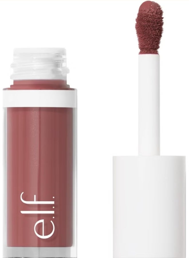 e.l.f. Camo Liquid Blush, Long-Lasting Liquid Blush For High-Pigment Colour, Creates A Soft, Dewy Finish, Vegan & Cruelty-Free, Suave Mauve