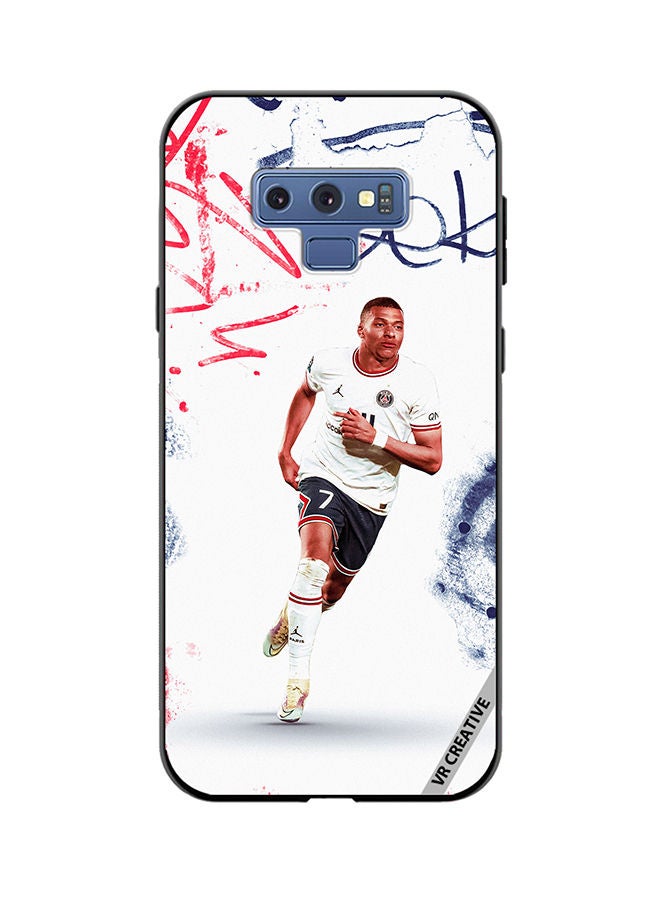 VR CREATIVE Protective Case Cover For Samsung Galaxy Note 9 Mbappe Design Multicolour - Image 1