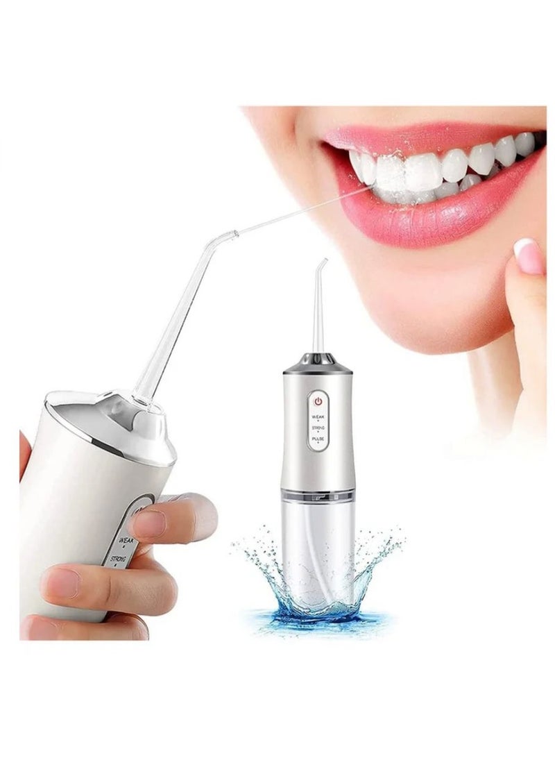 Denx ‏Water toothbrush with removable water tank and rechargeable battery in a portable and easy-to-use design  - Image 5