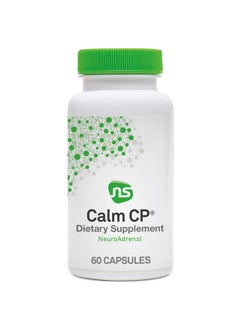 NeuroScience NeuroScience Calm CP - Helps Lower Cortisol - Banaba Leaf, Phosphatidylserine & Taurine Supplement - Stress Management, Calm & Mood Support (60 Capsules)  - Image 1