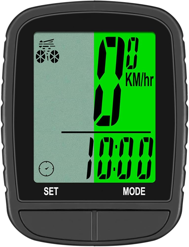 Mingzhe Bicycle Odometer Wireless Multifunction Bike Speedometer with - Image 3
