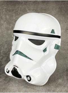GROIC قناعان من Star Wars Theme Mask Darth Vader من Star Wars White Soldier Clone Soldier Mask للأطفال للعب الأدوار والتنكر  - Image 5