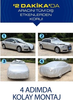 Breen Isuzu Trooper Compatible Auto Cover, Car Cover, Water and Sun Proof Car Tent  - Image 4